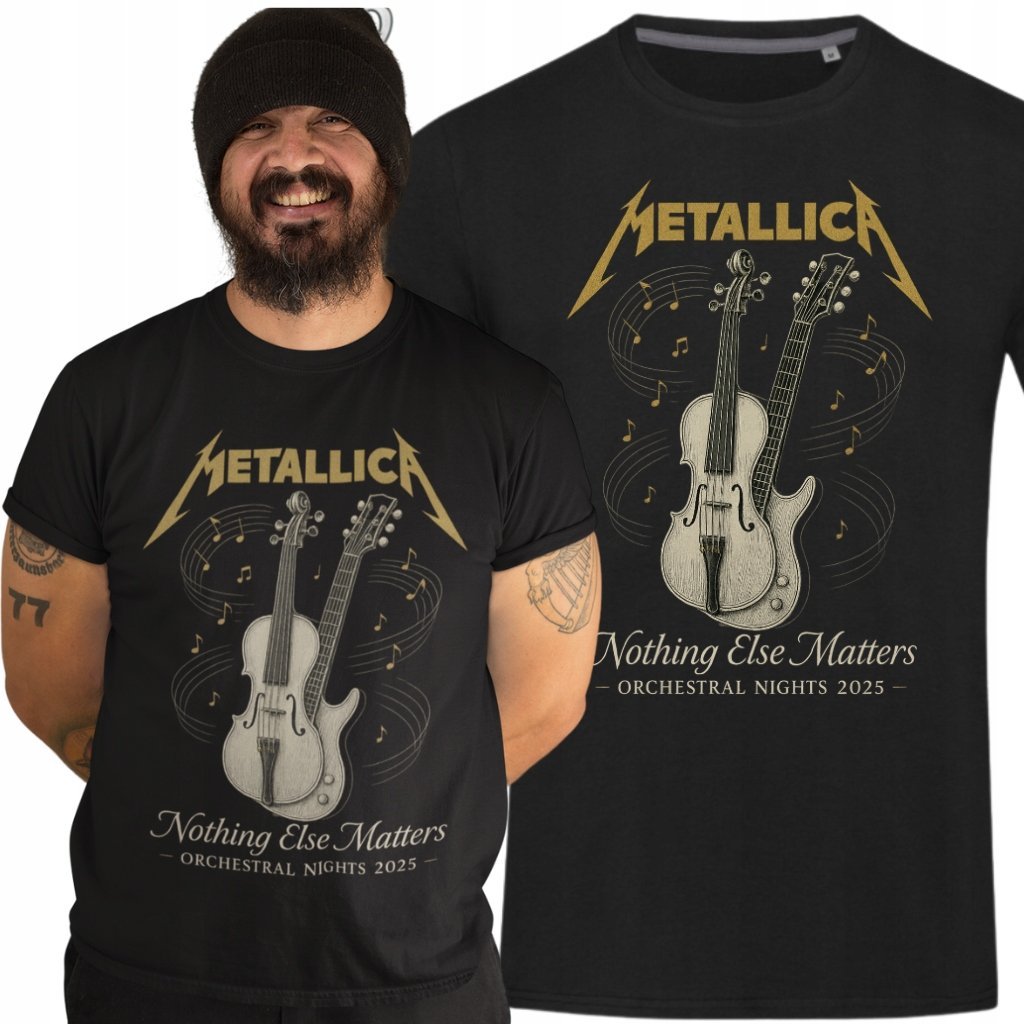 Koszulka męska METALLICA Nothing Else Matters - Orchestral Nights 2025