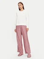 Piżamy damskie - Tommy Hilfiger Piżama UW0UW04853 Czerwony Regular Fit - miniaturka - grafika 1
