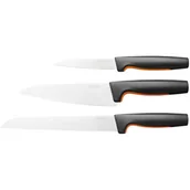 Noże kuchenne - Fiskars 1057559 FunctionalForm zestaw 3 noży | - miniaturka - grafika 1