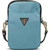 Etui do tabletów - Guess Etui do tabletu Torebka GUPBNTMLLB niebieski/blue Nylon Triangle Logo GUPBNTMLLB - miniaturka - grafika 1
