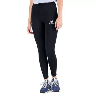 Legginsy New Balance WP31509BK - czarne - Spodnie sportowe damskie - miniaturka - grafika 1