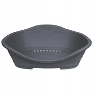 Legowiska dla psów - Sleeper 5, legowisko, dla psa/kota, plastikowe, ciemnoszare, 96 � 66 cm, z recyklingu - miniaturka - grafika 1