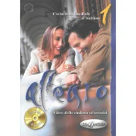 Książki do nauki języka włoskiego - Allegro Podręcznik z ćwiczeniami + CD - Edilingua - miniaturka - grafika 1