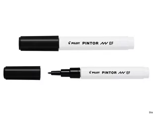 Pilot Marker permanentny okrągły Pintor Pt-ef-b czarny Fol - Przybory szkolne - miniaturka - grafika 1
