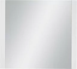 Lustro łazienkowe białe 90x80 cm FOKUS NEW - Lustra - miniaturka - grafika 1