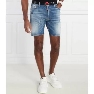 Spodenki męskie - Dsquared2 Szorty | Regular Fit | denim - grafika 1