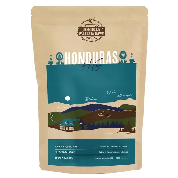 Świeżo Palona Kawa Ziarnista Honduras Hg 100g 100% Arabica Speciality