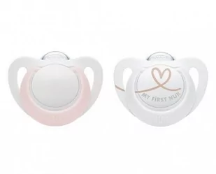 Nuk Smoczek uspokajający Star 0-6m 2szt - Smoczki uspokajające - miniaturka - grafika 1