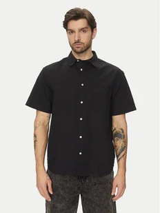 Vans Koszula Lawson Solid VN000M13 Czarny Regular Fit - Koszule męskie - miniaturka - grafika 1