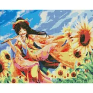 Zabawki kreatywne - Ideyka Diamentowa mozaika - Pieśń kwiatów 40x50cm - miniaturka - grafika 1