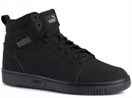 Moda i Uroda OUTLET - BUTY męskie PUMA REBOUND MID 393580-01 wysokie sportowe czarne 42,5 - miniaturka - grafika 1