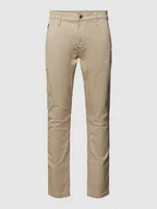 Spodnie męskie - Chinosy o kroju slim fit z dodatkiem streczu model ‘Vetar’ - miniaturka - grafika 1
