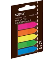 Artykuły biurowe - Grand Zakładki indeksujące strzałki - miniaturka - grafika 1