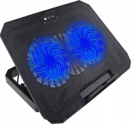 Podkładki chłodzące pod laptopa - Podstawka chłodząca Techly TECHLY Podstawka Chłodząca Wentylator pod Laptopa do 17inch Regulowana - miniaturka - grafika 1