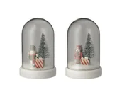 Ozdoby bożonarodzeniowe - Dekoracja LEDowa świecąca świąteczna choinka x1 - miniaturka - grafika 1