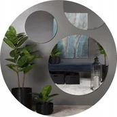 Lustra - LUSTRO OKRĄGŁE fi 120CM DO ŁAZIENKI POKOJU LUSTRO OKRĄGŁE BEZ RAMY - miniaturka - grafika 1