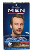 Farby do włosów i szampony koloryzujące - Schwarzkopf Men Perfect Anti-ciemny szary żel toenungs poziomu 2, 70 naturalny brązowy, 1er Pack (1 sztuka) 665259 - miniaturka - grafika 1