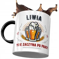 Kubki - Kubek Czarny Dla Liwii Koleżanki Żony na Prezent z Nadrukiem ze Zdjęciem + Opakowanie na prezent (wzór 03) - miniaturka - grafika 1