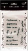 Scrapbooking - Stemple do cardmakingu - polskie napisy - miniaturka - grafika 1