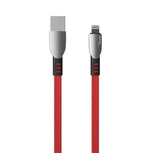 Dudao płaski kabel USB - Lightning 5 A 1 m czerwony (L3PROL red) - Kable USB - miniaturka - grafika 2