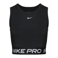 Koszulki sportowe damskie - Tank top treningowy damski Nike Pro Dri-Fit - miniaturka - grafika 1