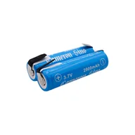 Ładowarki i akumulatory - Ogniwa INR18650 2900mAh 10.73Wh Li-Ion bez zab z blaszkami z okrągłymi otworami po jednej stronie zestaw 2 szt (Cameron Sino) - miniaturka - grafika 1