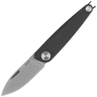 Noże - Nóż składany ANV Z050 BB Black Aluminium, Stonewashed Sleipner (ANVZ050-007) - miniaturka - grafika 1