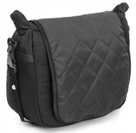 TORBA DO WÓZKA UNIWERSALNA DLA MAMY TATY MELANŻ LEN PRAKTYCZNA PIKOWANA