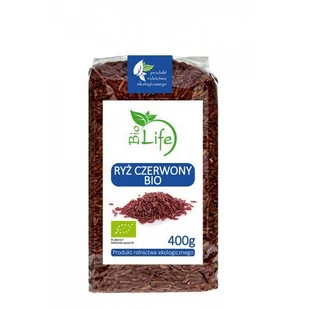 BioLife 101BioLife Ryż Czerwony 400g - ZLFRYZCZER400 - Ryż - miniaturka - grafika 1