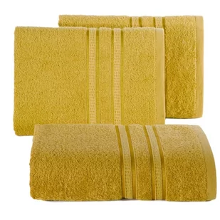 Ręcznik Mila 70x140 musztardowy bambusowy 500g/m2 - Okrycia kąpielowe dla dzieci - miniaturka - grafika 2