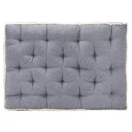 Poduszki ogrodowe - vidaXL Poduszka na sofę z palet, niebieska, 120x80x10 cm 314806 - miniaturka - grafika 1