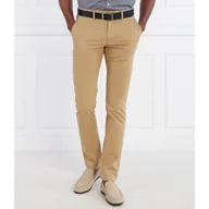Spodnie męskie - Tommy Hilfiger Spodnie chino | Slim Fit | pima - miniaturka - grafika 1
