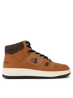 Buty dla chłopców - Champion Sneakersy Rebound Mid Winterized B Gs Mid Cut S32719-YS008 Brązowy - miniaturka - grafika 1