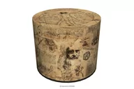 Pufy i podnóżki - Pufa wzór Da Vinci RASIL - miniaturka - grafika 1