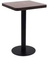 Ławy i stoliki kawowe - Nowoczesny barowy stolik ciemny brąz + czarny P6-C39 - miniaturka - grafika 1