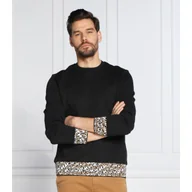 Bluzy męskie - Michael Kors Bluza WAVY KORS RIB | Regular Fit - miniaturka - grafika 1