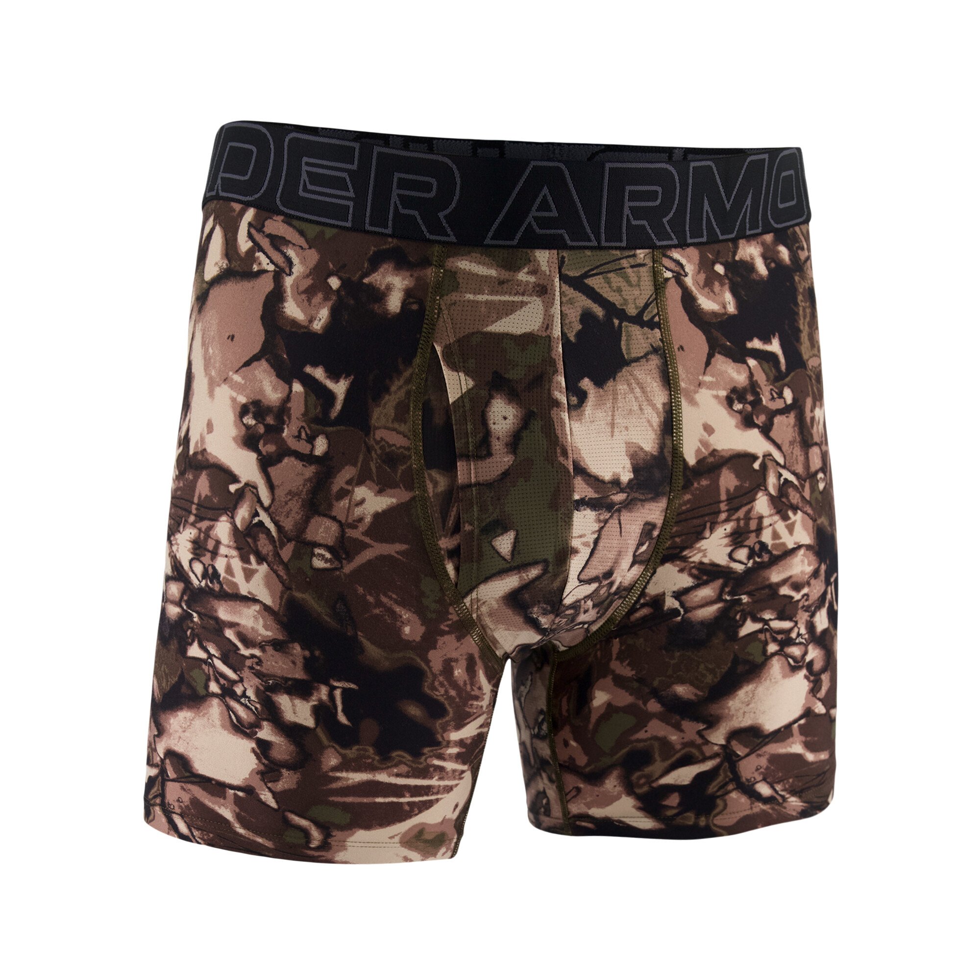 Bokserki męskie Under Armour Perf Tech Graphic 6in Green XL