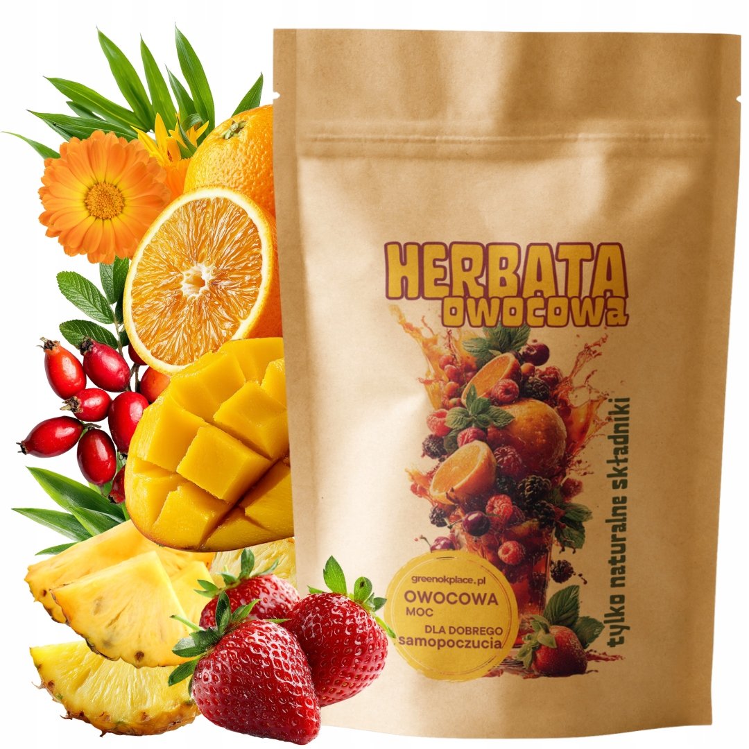 Herbata owocowa Mango Tango 1000g owoce liofilizowane Jakość