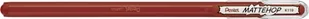Pentel K110-VEX Mattehop żelowe pióro kulkowe z wysoko kryjącym tuszem o matowym wykończeniu, model z nasadką, 1 sztuka, brązowe - Długopisy - miniaturka - grafika 1