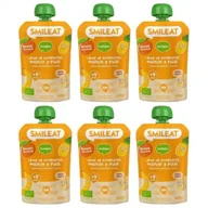 Desery dla dzieci - Smileat Mus z ekologicznymi migdałami, mango i ananasem po 9 miesiącu Zestaw 6 x 100 g Bio - miniaturka - grafika 1