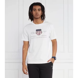 Gant T-shirt | Regular Fit - Koszulki męskie - miniaturka - grafika 1
