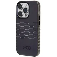 Etui i futerały do telefonów - Audi IML MagSafe Case iPhone 14 Pro 6.1" czarny/black hardcase AU-IMLMIP14P-A6/D3-BK - miniaturka - grafika 1