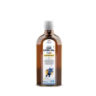 Witaminy i minerały - Osavi Olej z wątroby dorsza norweskiego Kids, Omega 3 Olej z wątroby dorsza norweskiego, dla dzieci, cytryna, 500 mg, 250 ml - miniaturka - grafika 1