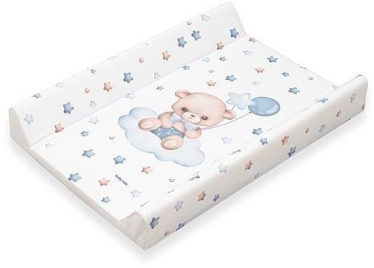 Przewijak usztywniany miś niebieski 47x70cm