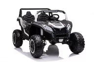 Pojazdy elektryczne dla dzieci - Lean Cars Auto Na Akumulator Buggy A032 Biały 9002-uniw - miniaturka - grafika 1
