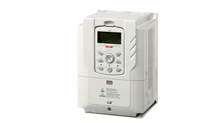 Przemiennik częstotliwości LSIS serii H100 (HVAC) 0,75kW 3x400V AC filtr EMC C3 klawiatura LED LSLV0008H100-4COFN - Silniki elektryczne i akcesoria - miniaturka - grafika 1