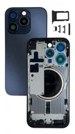 Części serwisowe do telefonów - Obudowa kompletna NIEBIESKA do Apple iPhone 15 Pro Max korpus zamiennik - miniaturka - grafika 1