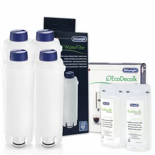 Zestaw Do Delonghi AL-S002 4szt, Odkamieniacz EcoDecalk 200ml - Akcesoria i części do ekspresów do kawy - miniaturka - grafika 1