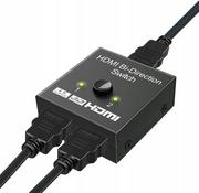 Kable - Switch Hdmi 2X1 Rozdzielacz Splitter 4Kx2K Full Hd - miniaturka - grafika 1