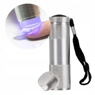 Latarki - Mini Latarka UV/LED 9W Ze Stemplem Do Paznokci Stampingu - miniaturka - grafika 1